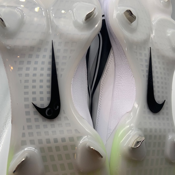 Nike Force Zoom Trout 8 Pro Metal Baseball Cleats Gray/White/Green Size 14 - Picture 15 of 15